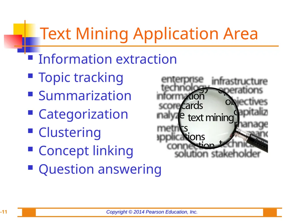 Chapter 7: Text Analytics, Text Mining, and - slide 11 of 53