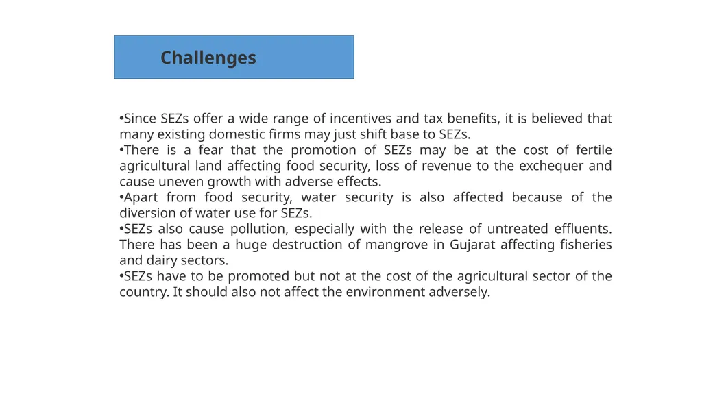 FOREIGN TRADE POLICY PART-3 SPECIAL ECONOMIC ZONE - slide 10 of 15