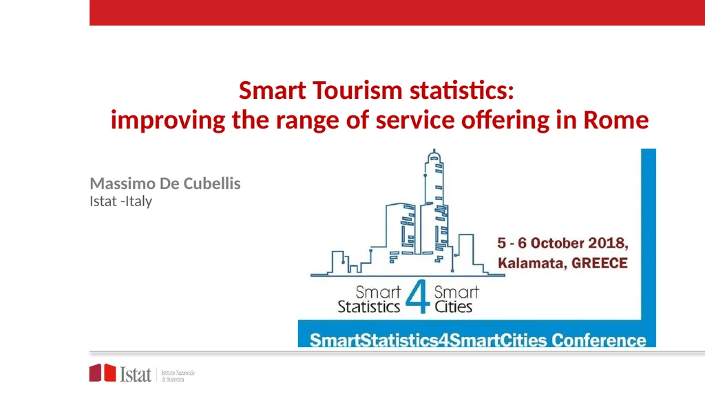 Smart Tourism statistics: improving the range of