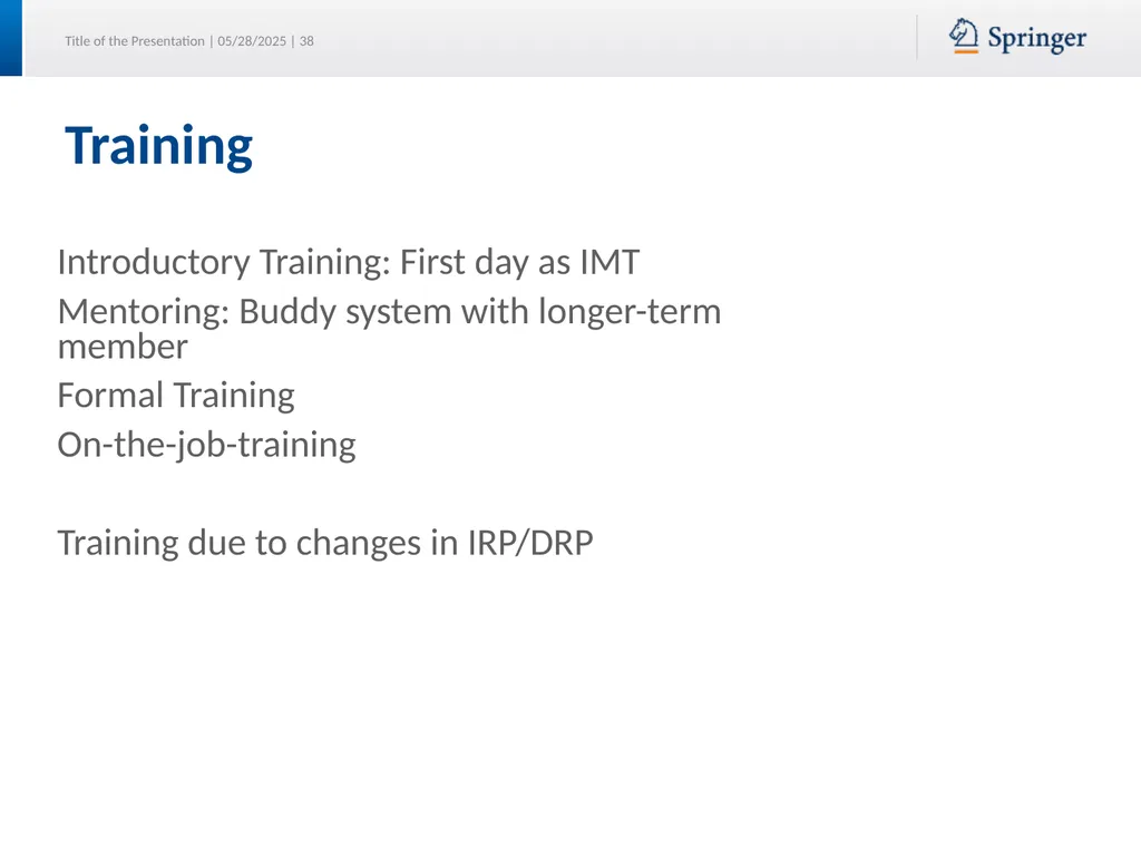 Security Planning Susan Lincke Planning for - slide 38 of 57