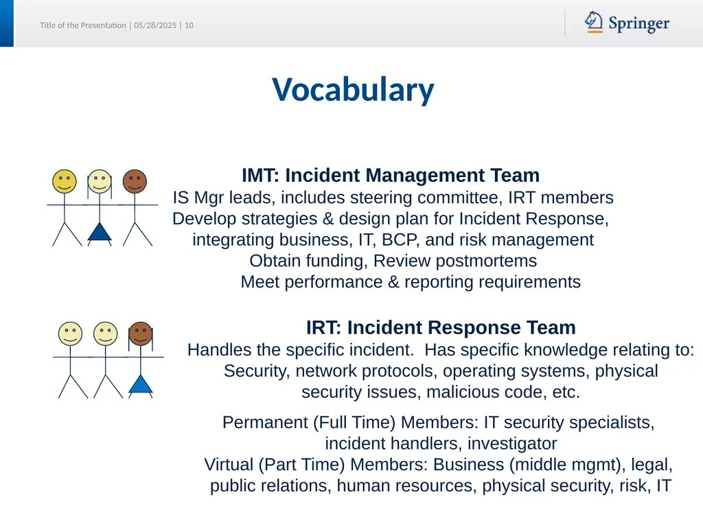 Security Planning Susan Lincke Planning for - slide 10 of 57
