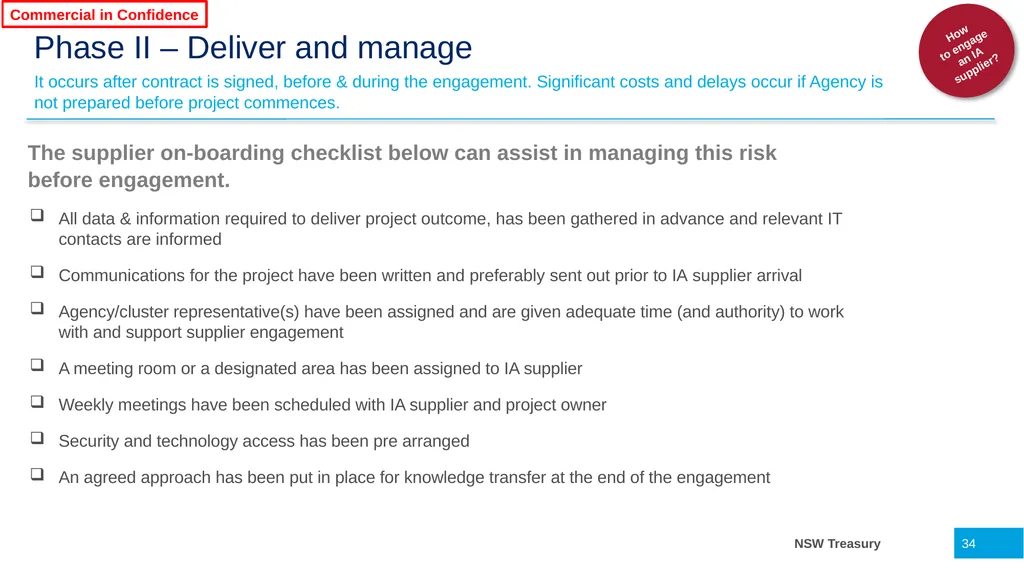 Infrastructure Advisory Best Practice Buyer’s - slide 34 of 40