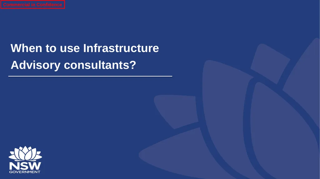 Infrastructure Advisory Best Practice Buyer’s - slide 23 of 40