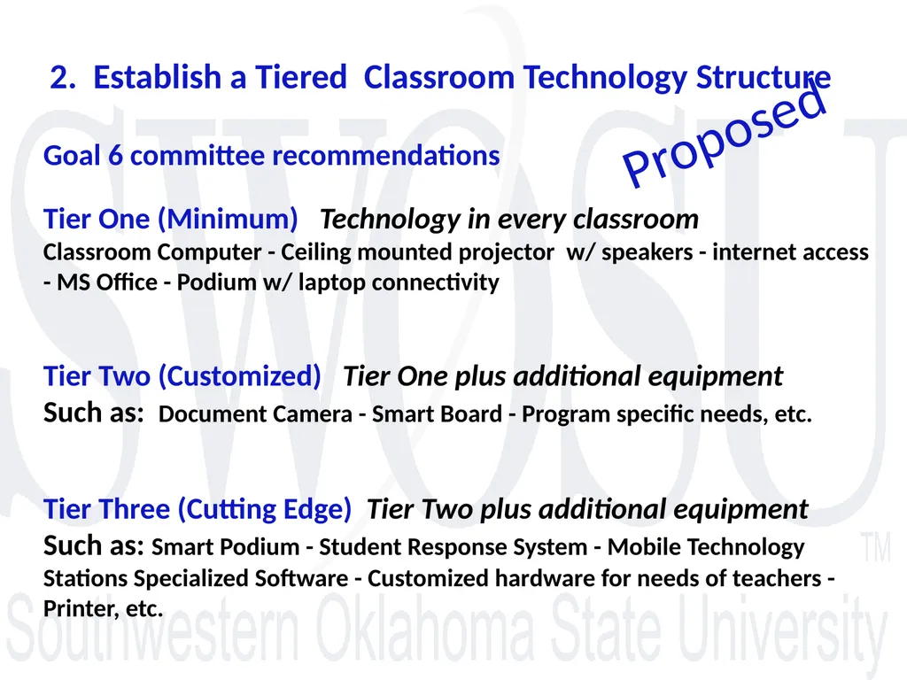 Optimize technology to meet the educational and - slide 10 of 15
