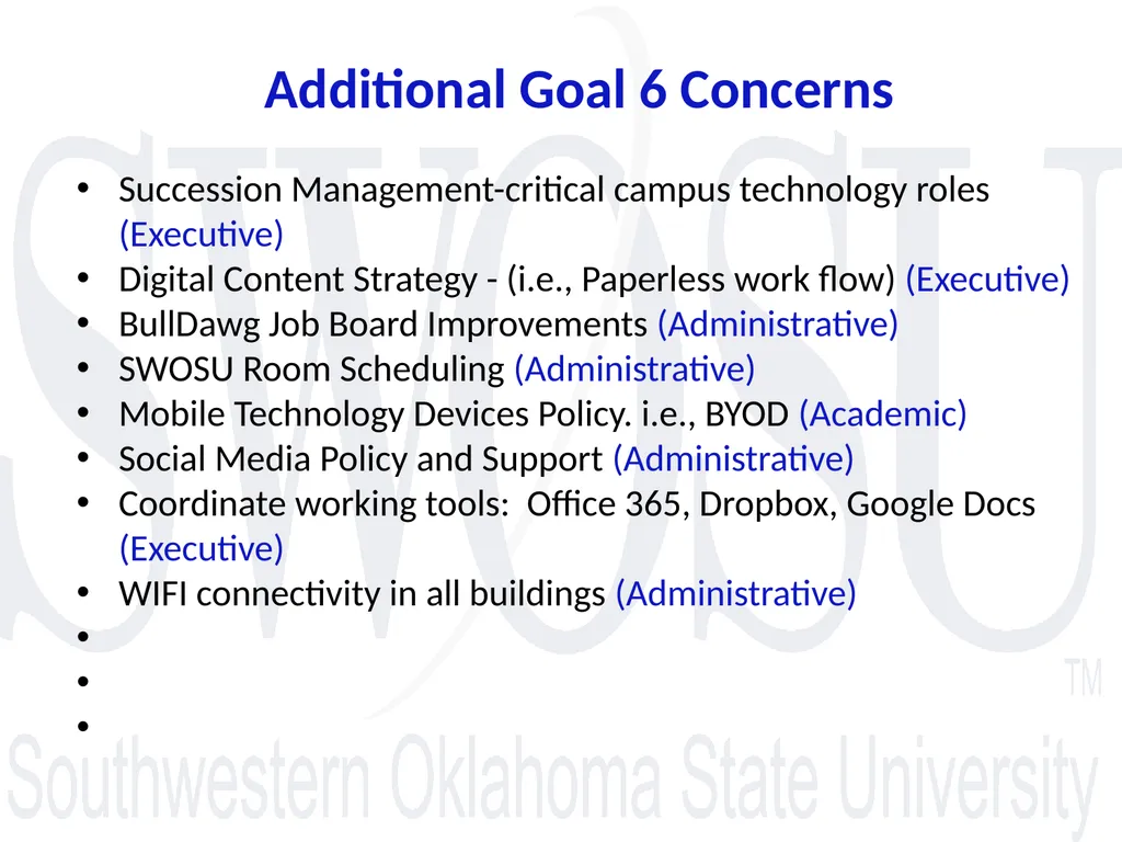 Optimize technology to meet the educational and - slide 13 of 15
