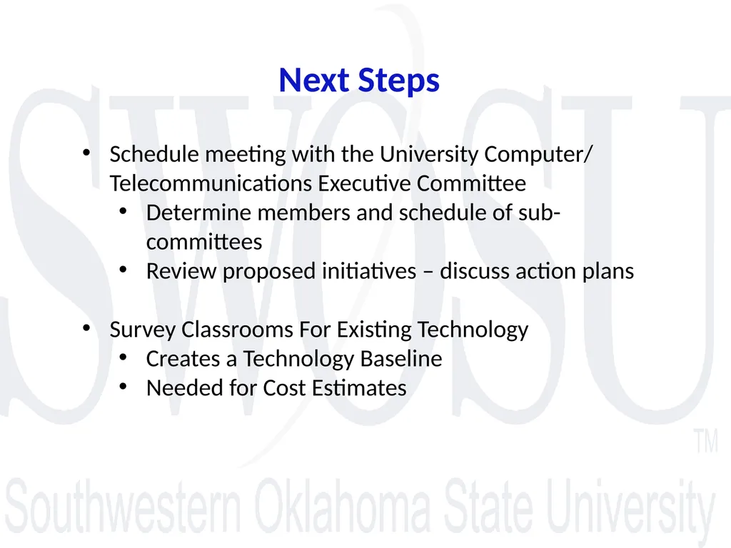 Optimize technology to meet the educational and - slide 14 of 15
