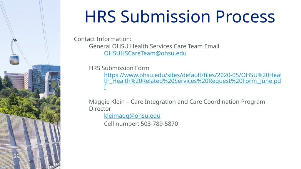 PRESENTED BY: OHSU HEALTH SERVICES TEAM Provider - slide 29 of 45