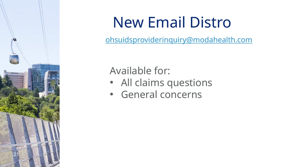 PRESENTED BY: OHSU HEALTH SERVICES TEAM Provider - slide 21 of 45