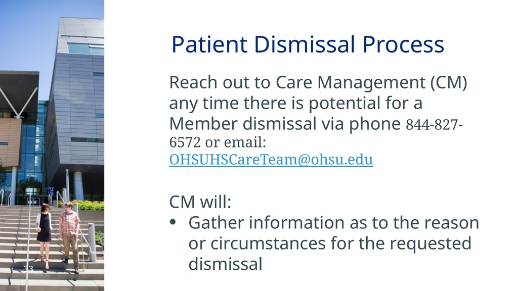 PRESENTED BY: OHSU HEALTH SERVICES TEAM Provider - slide 33 of 45