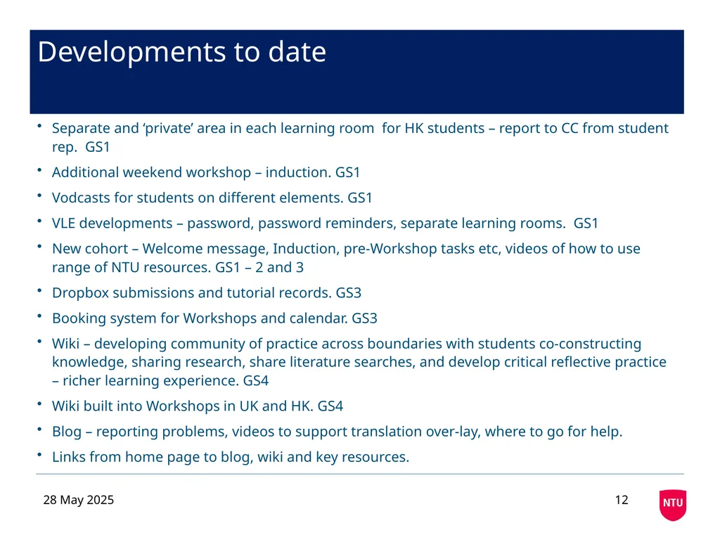 Crossing Boundaries: the Introduction of New - slide 12 of 23