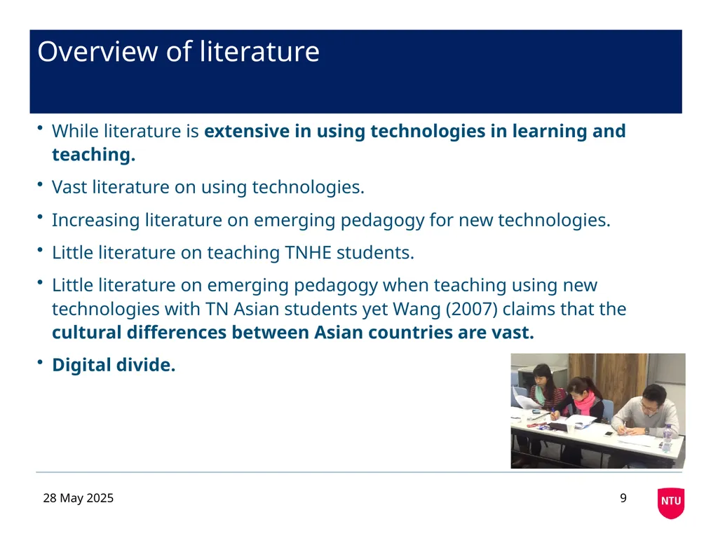 Crossing Boundaries: the Introduction of New - slide 9 of 23