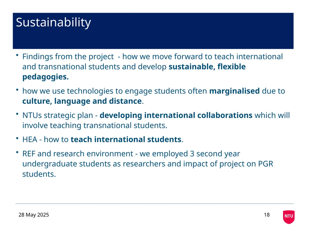Crossing Boundaries: the Introduction of New - slide 18 of 23