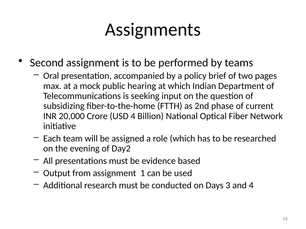 Introduction: Course on “How to engage in - slide 16 of 34
