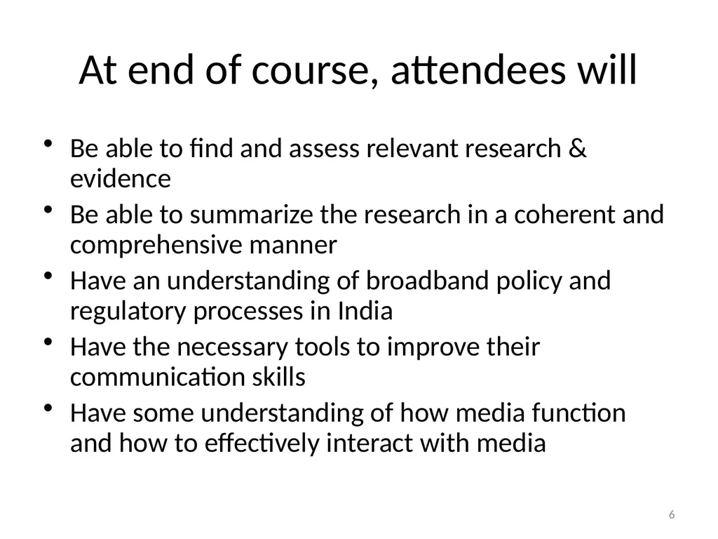 Introduction: Course on “How to engage in - slide 6 of 34