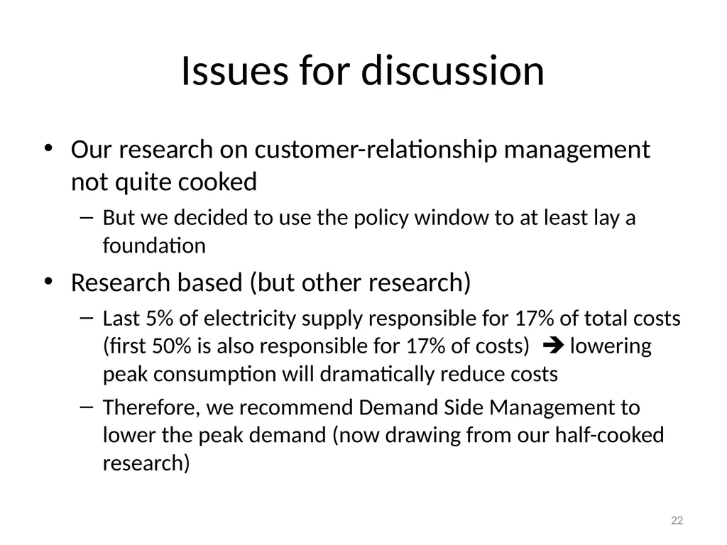 Introduction: Course on “How to engage in - slide 22 of 34