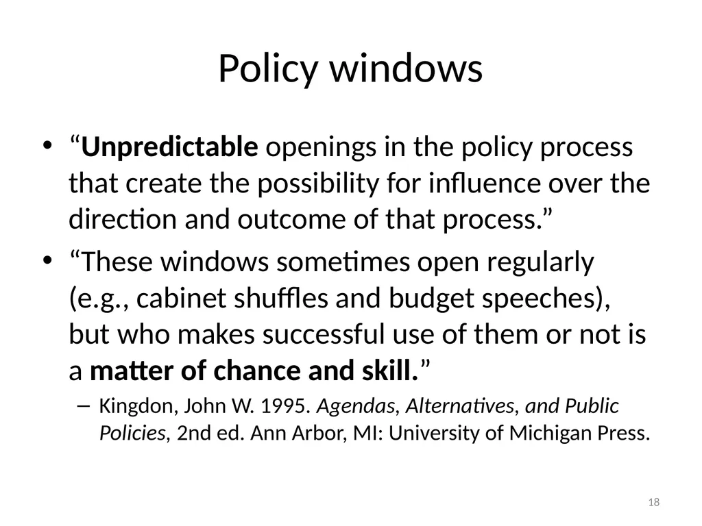 Introduction: Course on “How to engage in - slide 18 of 34