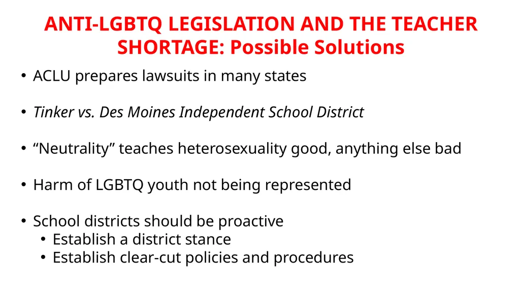 SOCIAL ISSUES IMPACTING THE TEACHER SHORTAGE Jodi - slide 9 of 30