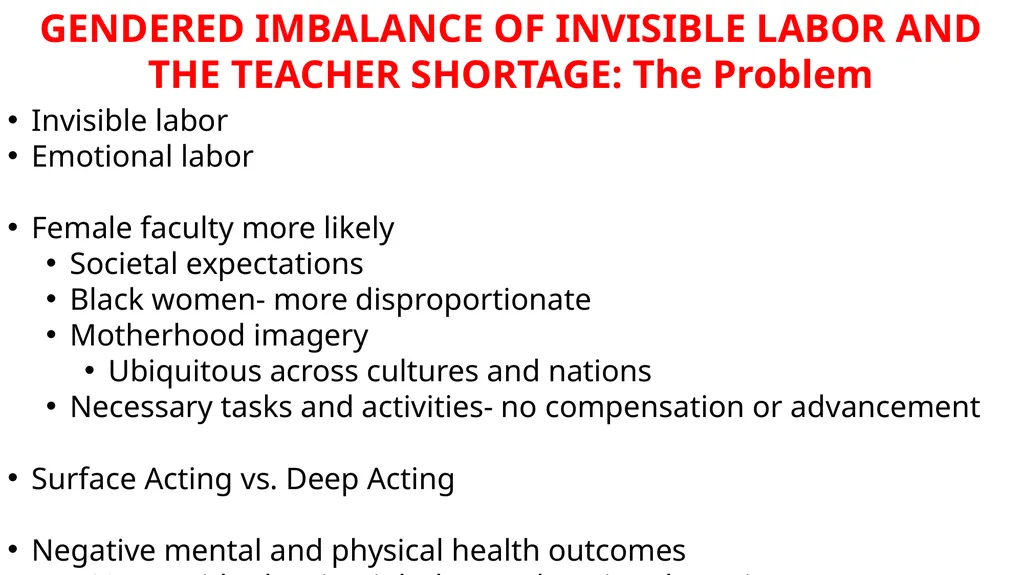 SOCIAL ISSUES IMPACTING THE TEACHER SHORTAGE Jodi - slide 18 of 30