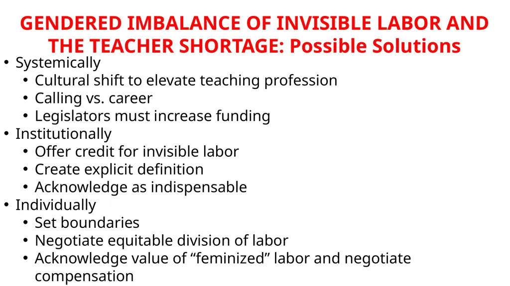 SOCIAL ISSUES IMPACTING THE TEACHER SHORTAGE Jodi - slide 20 of 30