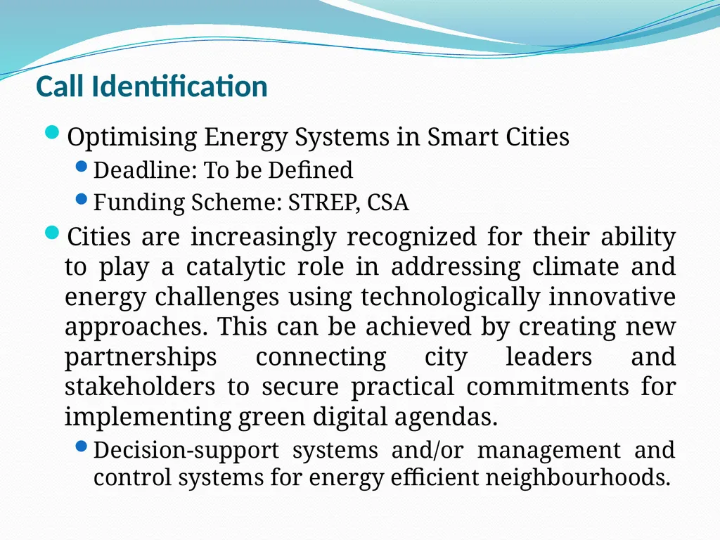 Opportunities on FP7 Theme 3 Challenge 1 Pervasive - slide 28 of 48