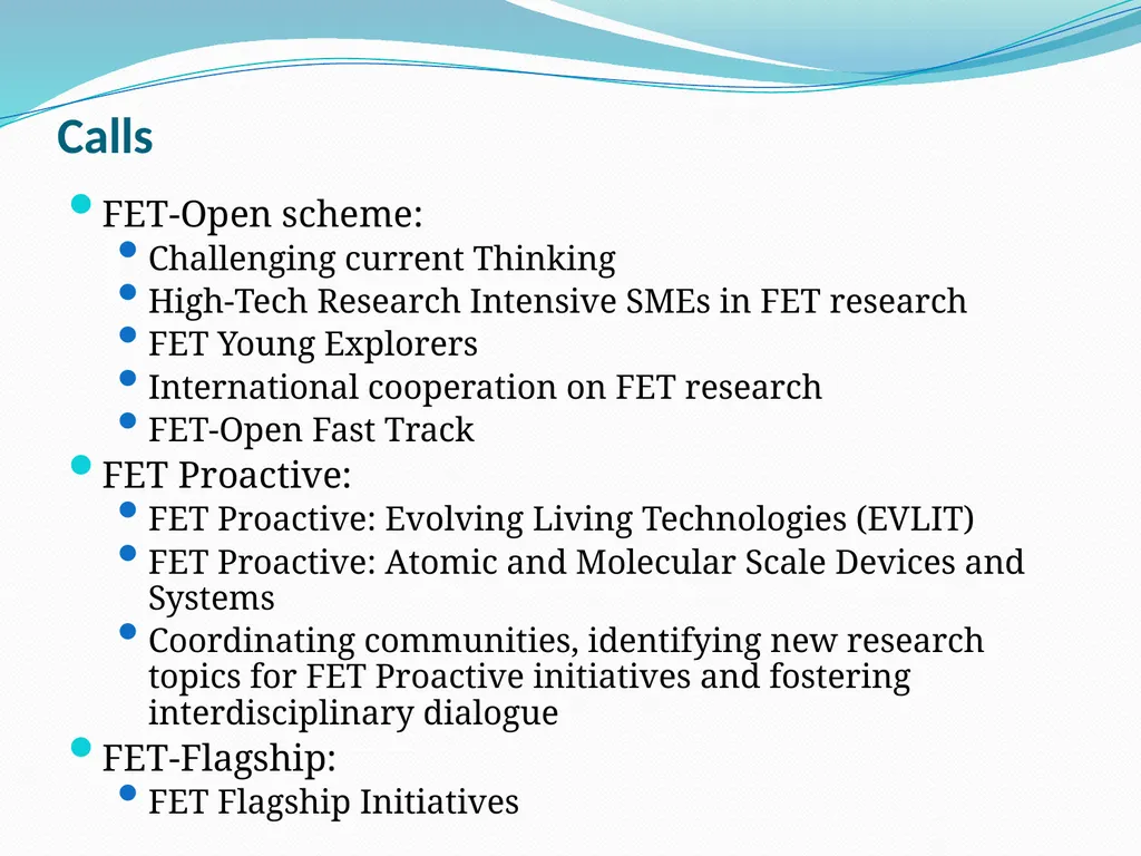 Opportunities on FP7 Theme 3 Challenge 1 Pervasive - slide 39 of 48