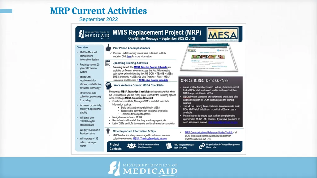 Published as of 9/30/2022 Communications Reference - slide 16 of 25