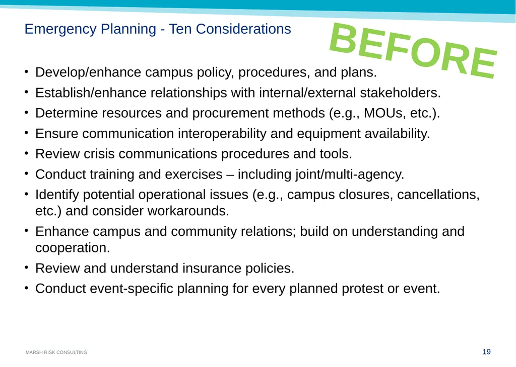 Challenges in Public Safety and Security Cindy - slide 19 of 24