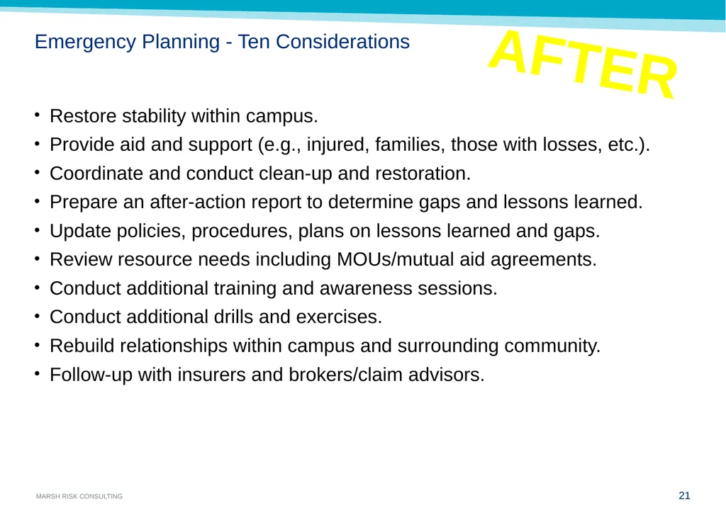 Challenges in Public Safety and Security Cindy - slide 21 of 24