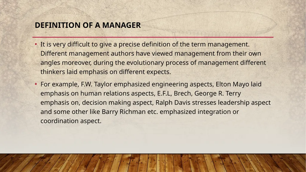 WEEK 3 UNIT 4: MANAGEMENT AND OPERATIONS UNIT 5: - slide 11 of 32