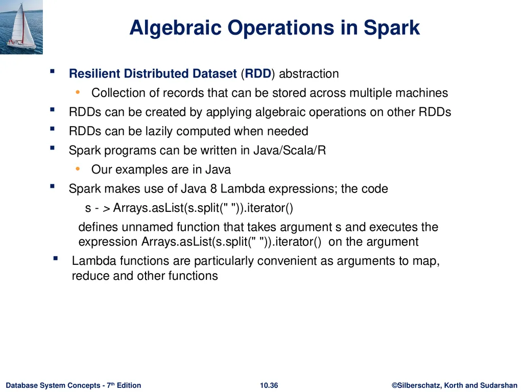 Chapter 10: Big Data Motivation Very large volumes - slide 34 of 55