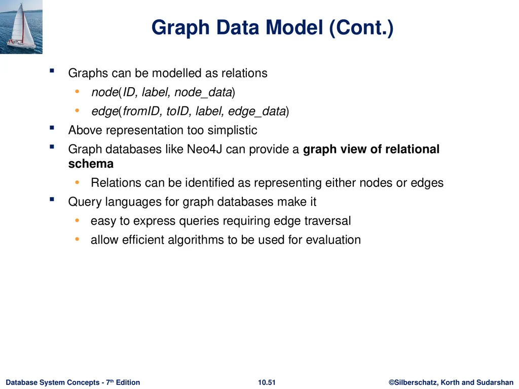 Chapter 10: Big Data Motivation Very large volumes - slide 49 of 55