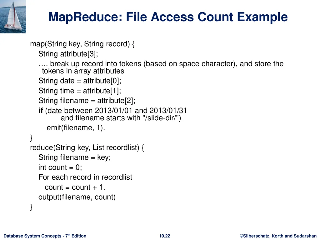 Chapter 10: Big Data Motivation Very large volumes - slide 21 of 55