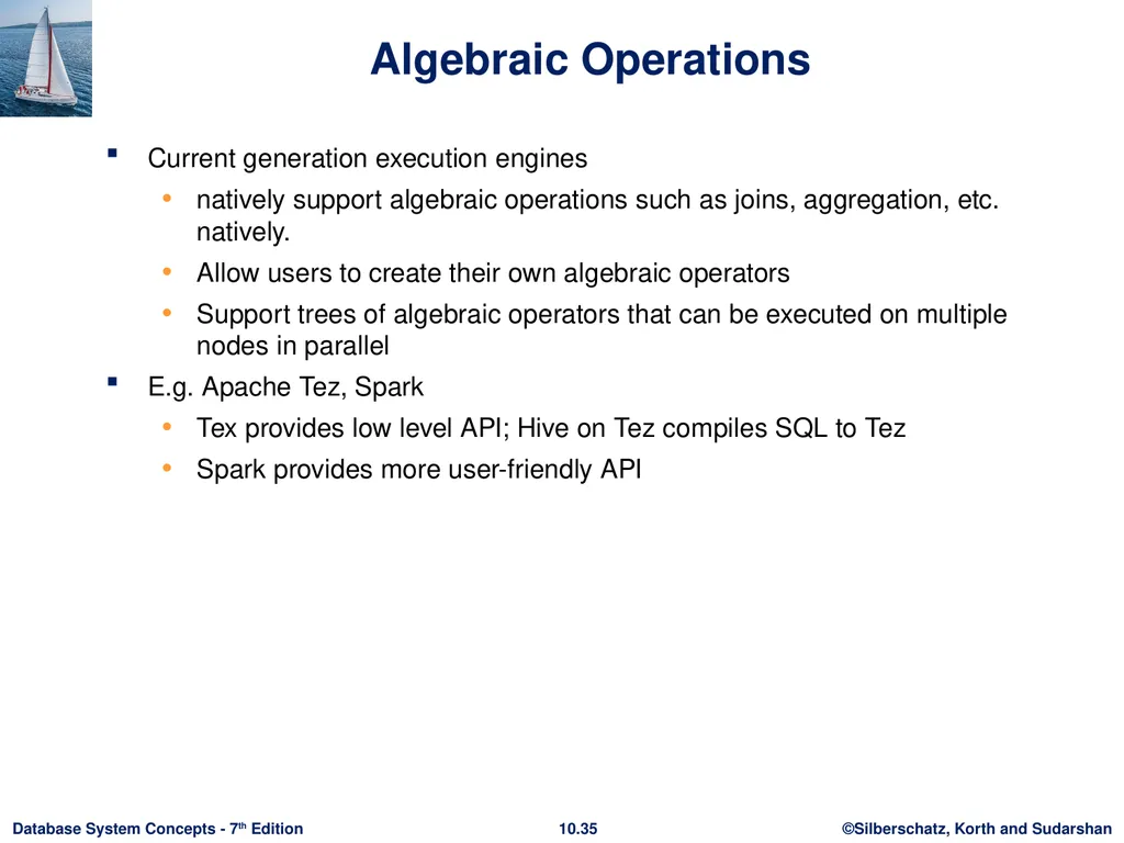 Chapter 10: Big Data Motivation Very large volumes - slide 33 of 55