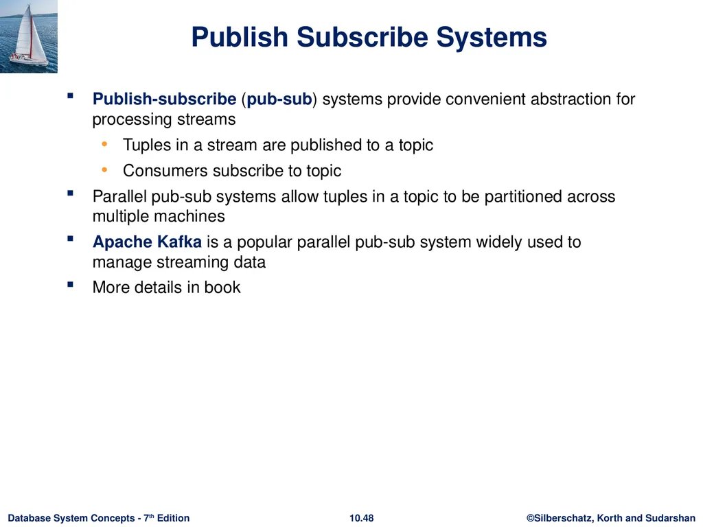 Chapter 10: Big Data Motivation Very large volumes - slide 46 of 55