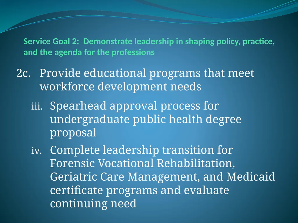 COLLEGE OF PUBLIC HEALTH AND HEALTH PROFESSIONS - slide 49 of 56