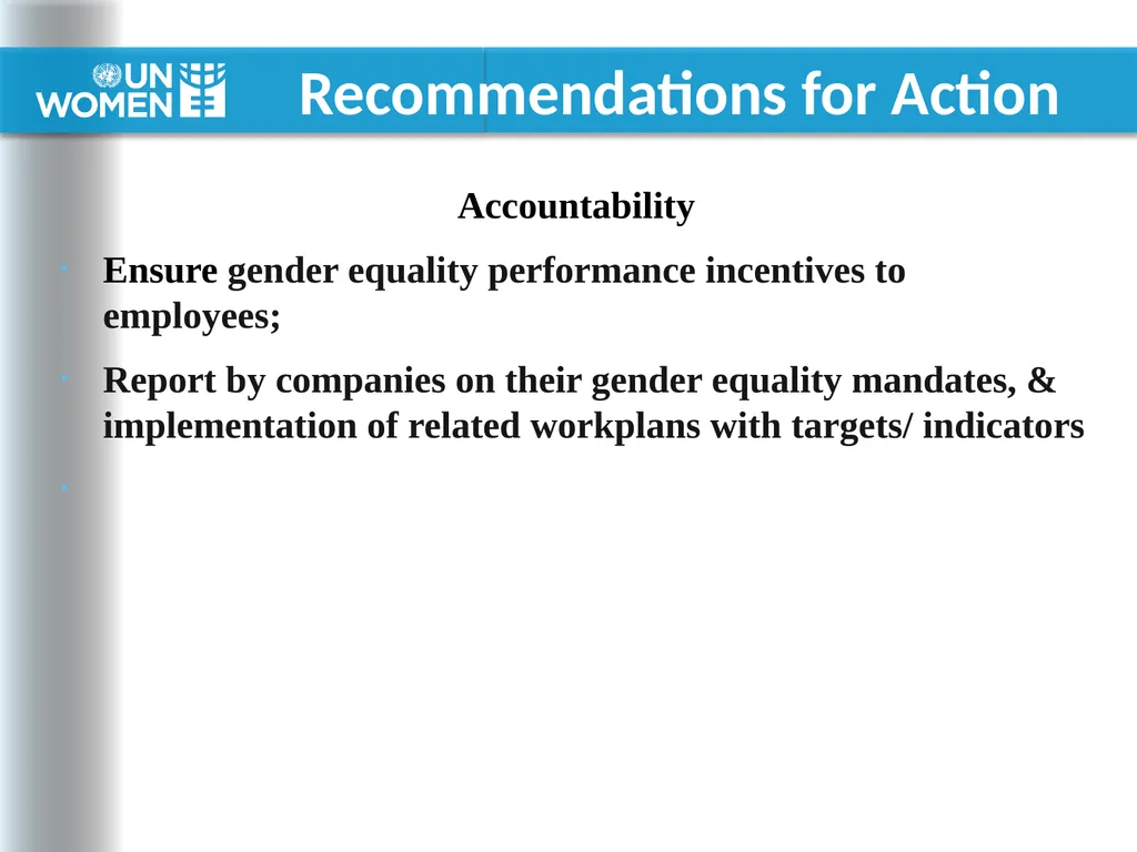 Current & Potential Demand for Women Workers in - slide 19 of 19