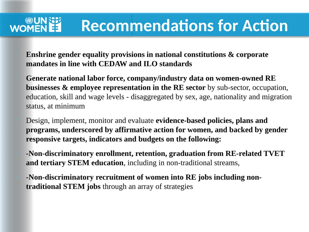 Current & Potential Demand for Women Workers in - slide 15 of 19