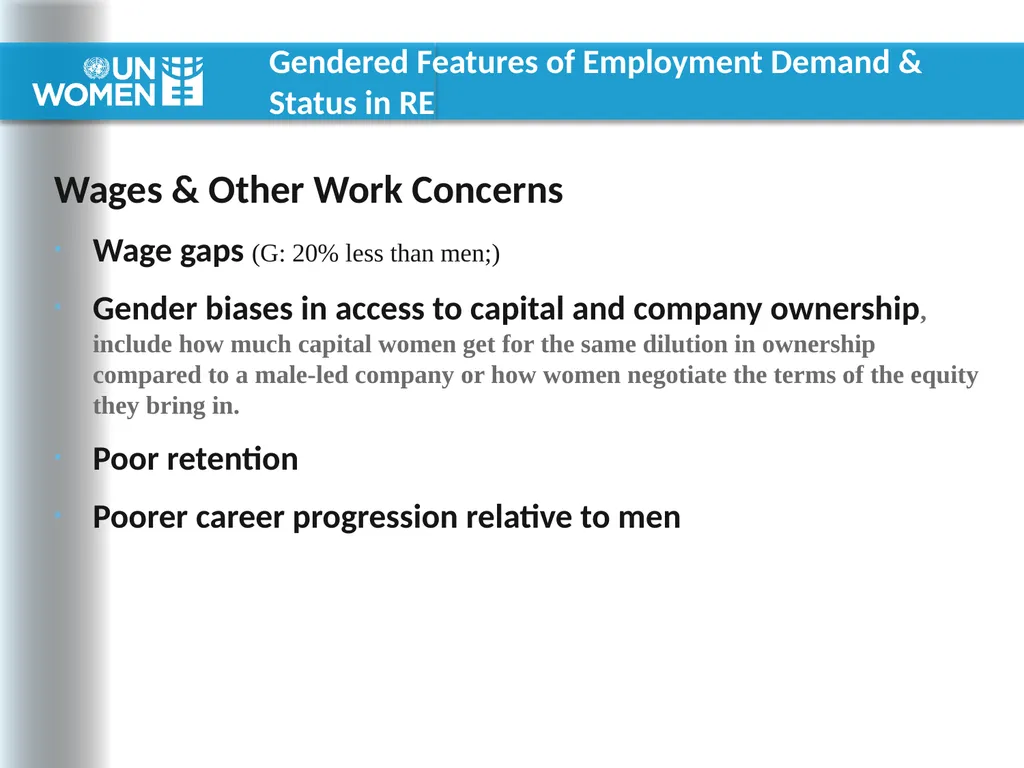 Current & Potential Demand for Women Workers in - slide 9 of 19