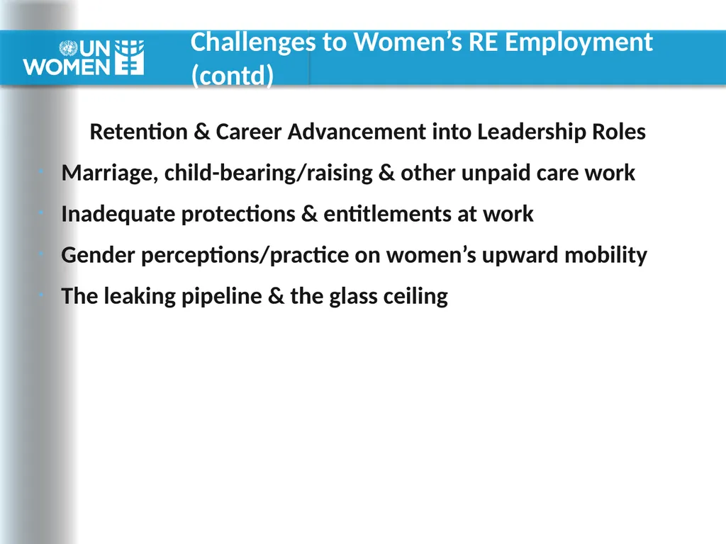 Current & Potential Demand for Women Workers in - slide 14 of 19