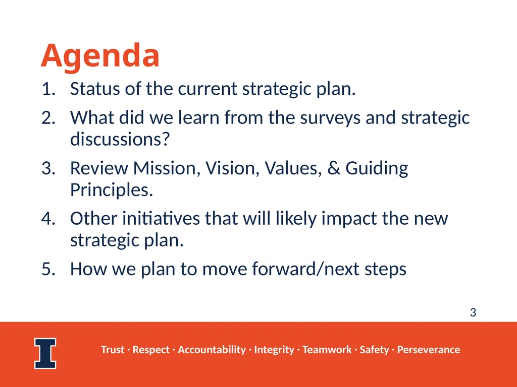 Facilities & Services Strategic Planning Retreat - slide 3 of 69