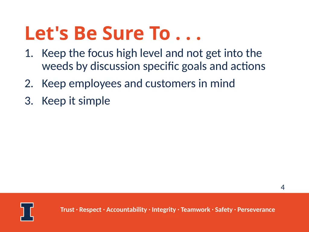 Facilities & Services Strategic Planning Retreat - slide 4 of 69