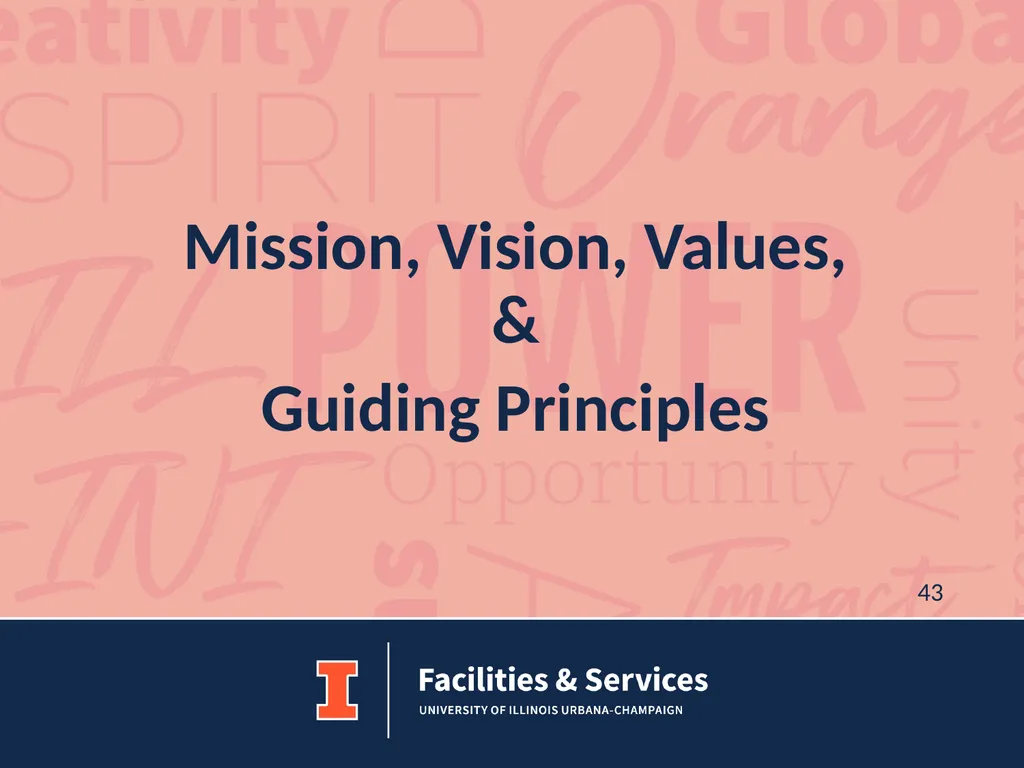 Facilities & Services Strategic Planning Retreat - slide 43 of 69