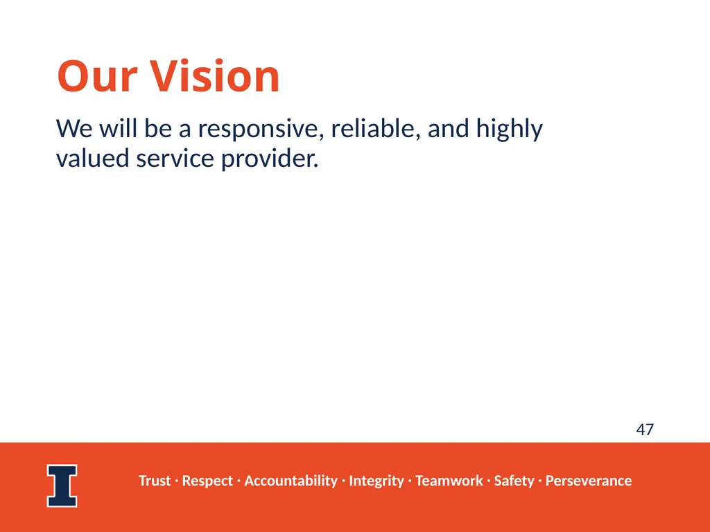 Facilities & Services Strategic Planning Retreat - slide 47 of 69