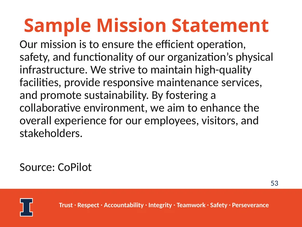 Facilities & Services Strategic Planning Retreat - slide 53 of 69