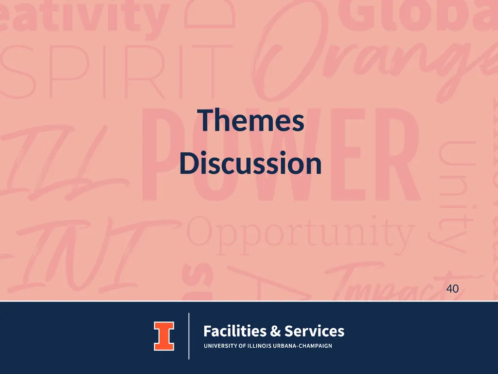 Facilities & Services Strategic Planning Retreat - slide 40 of 69