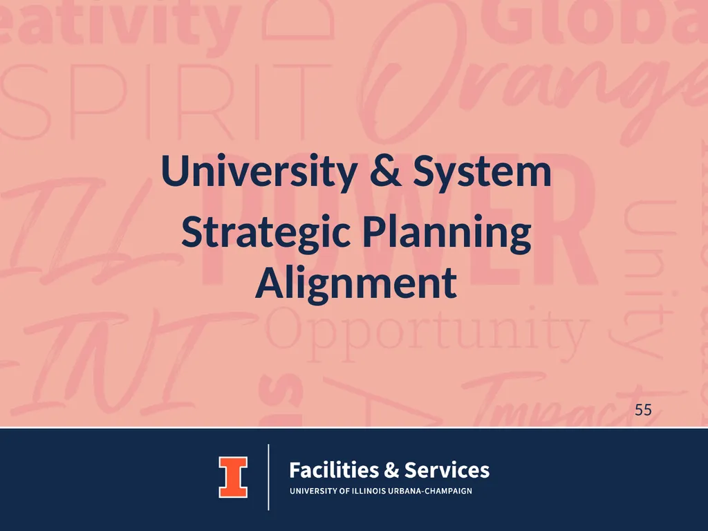 Facilities & Services Strategic Planning Retreat - slide 55 of 69