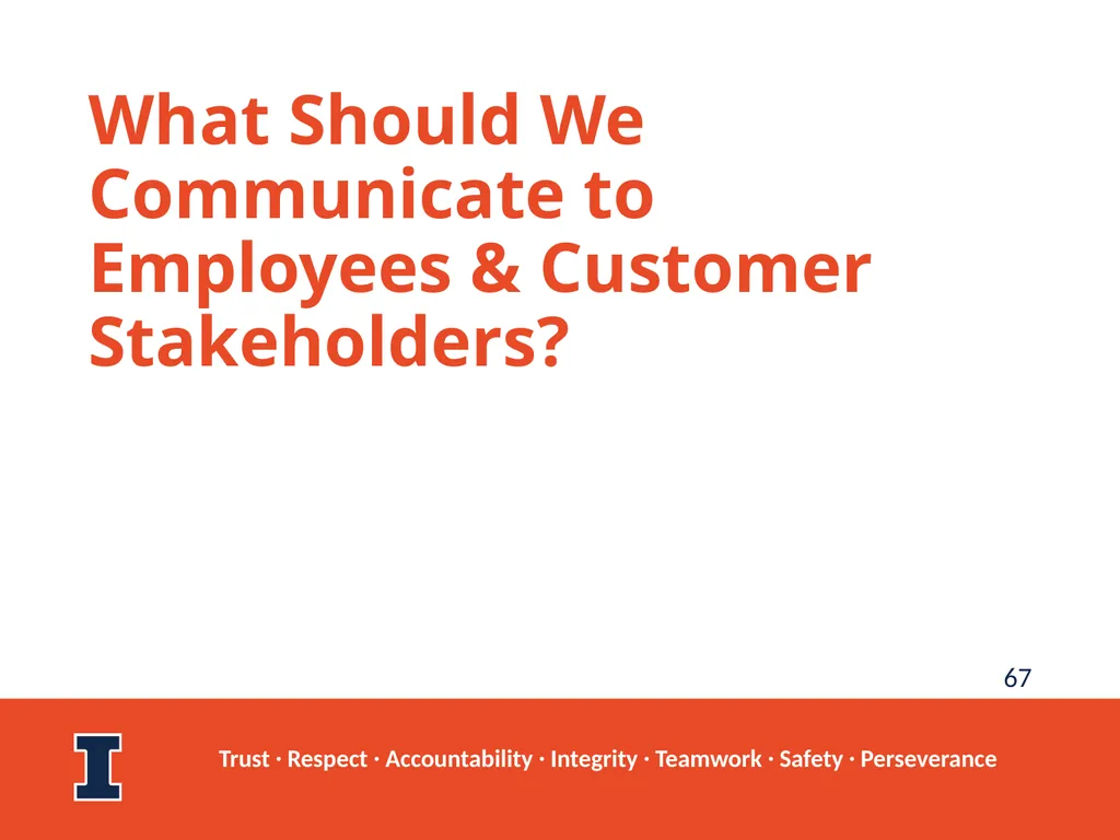 Facilities & Services Strategic Planning Retreat - slide 67 of 69