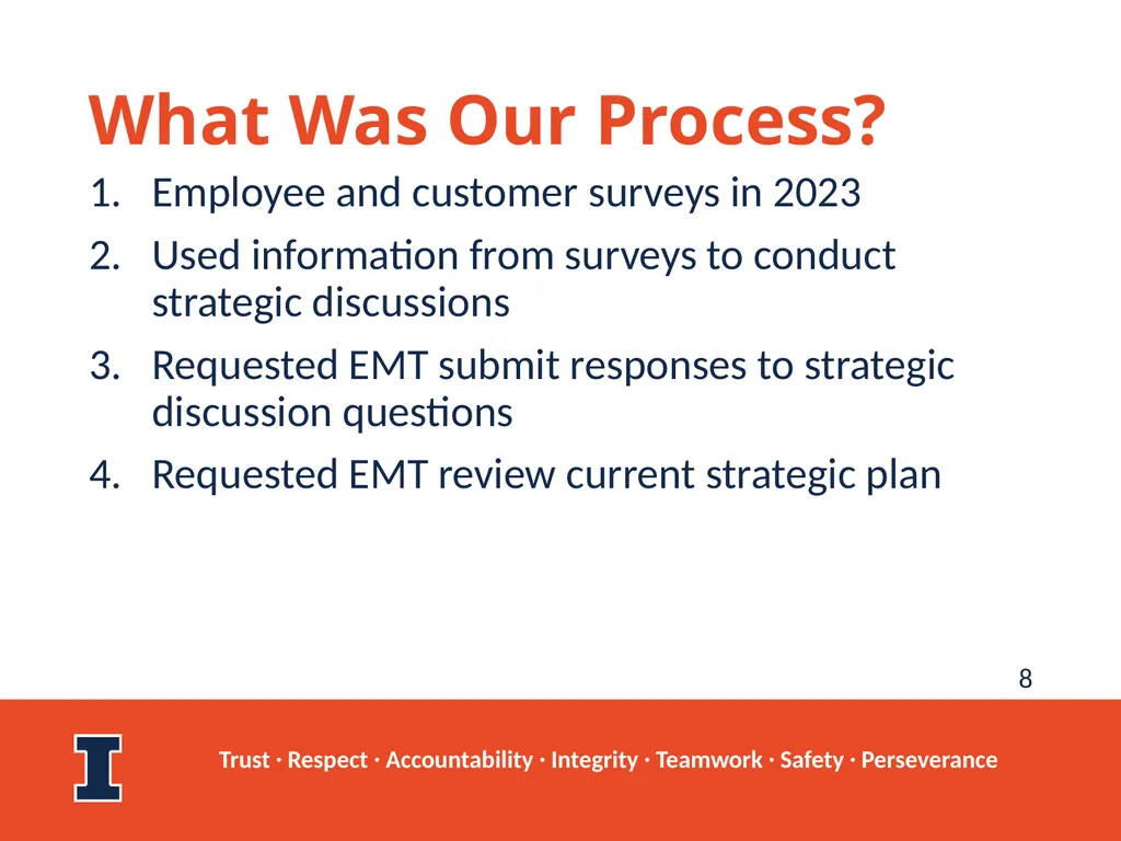 Facilities & Services Strategic Planning Retreat - slide 8 of 69