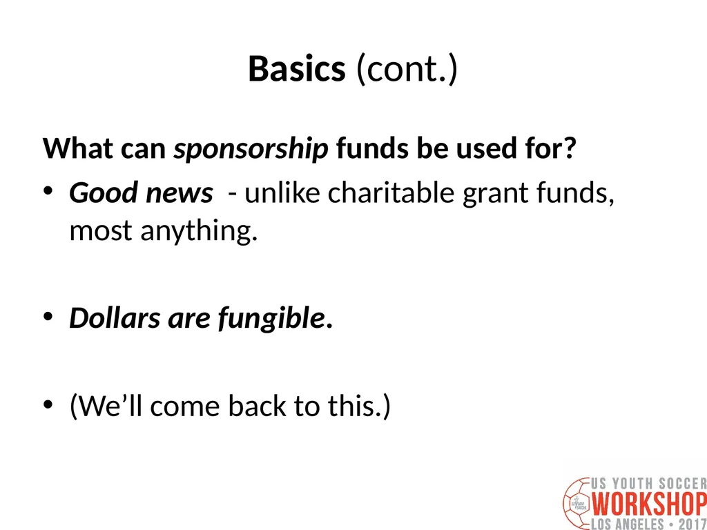 Three Keys to Securing a Major Sponsor for your - slide 6 of 55