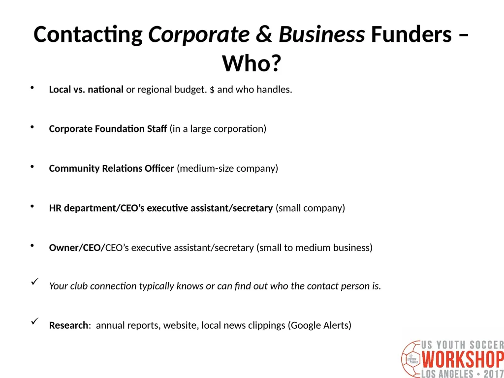 Three Keys to Securing a Major Sponsor for your - slide 48 of 55